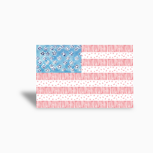 American Flag Print